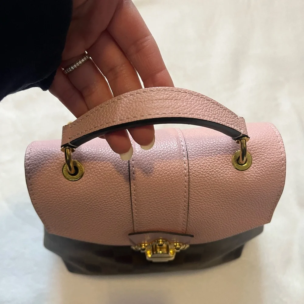 Louis Vuitton Clapton backpack Mongolian pink color